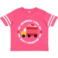 thumbnail image 3 of Inktastic Grandma Loves Me Valentine Truck Kids Boys or Girls Toddler T-Shirt, 3 of 5