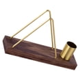 thumbnail image 2 of Porte-serviettes de Bureau sur Pied pour Papier et Mouchoirs avec Porte-Cure-Dents pour Bar, 2 of 7