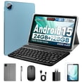 thumbnail image 1 of Aobante Tablette 10 Pouces, Android 15 avec 24 Go de RAM + 128 Go de ROM (Extension 1 To), Octa-Core, Écran Tactile IPS HD 1280x800, 5 MP+8 MP du, 1 of 8