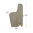 thumbnail image 2 of COVERS&ALL Housse d'Assouplissant, 12 Oz PVC Imperméable, Résistant aux UV et aux Intempéries, Protecteur de Réservoir Filtrant Extérieur, Durable avec Évents, Velcro Fendu et Élastique (40 Pouces H x 30 Pouces L x 16 Pouces P Pouces P, Beige), 2 of 7