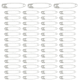 thumbnail image 1 of Set of 500 Metal Safety Pins,Clothes Pin, 1 of 7