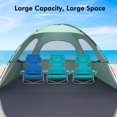 thumbnail image 4 of Carpa de playa WhiteFang, verde menta, para 8 personas, protección UV50+, 4 of 7