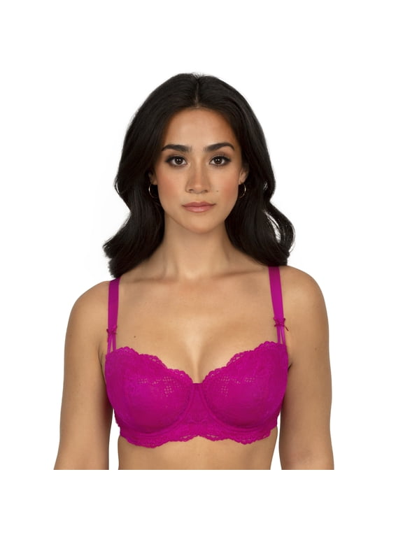 Women's Temptation Lace Balconette Bra