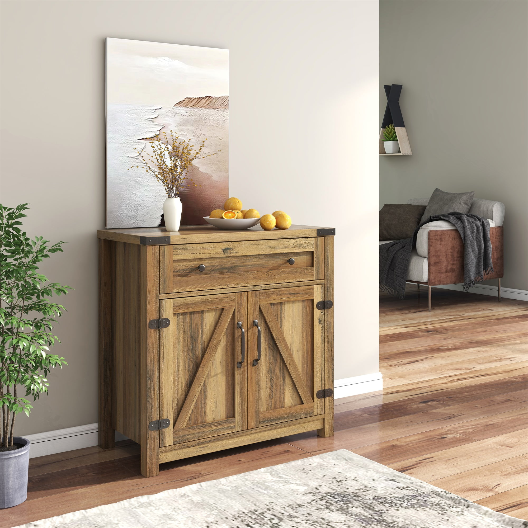 Kadyn Accent Storage Cabinet with Doors, Bar Cabinet Buffet Cabinet with Storage for Living Room, Hallway, Bedroom, Brown Mix Kadyn Accent Storage Cabinet with Doors, Bar Cabinet Buffet Cabinet with Storage for Living Room, Hallway, Bedroom, Brown Mix