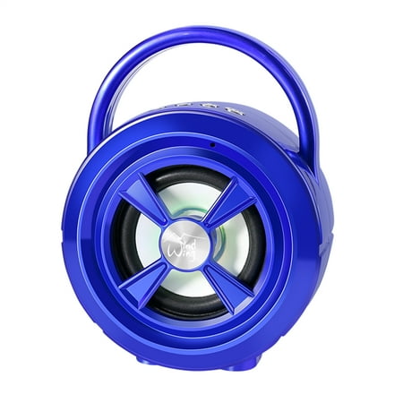 Portable LED Wireless Speaker with Super Sound and Extra Heavy Bass for Nokia 8.3 5G,3.4, 5.3, C5 Endi, C2 Tennen, C2 Tava,7.2, 6.2, X71, 3.1 C, 3.1 A, 9 PureView (Blue)