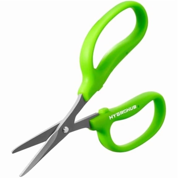 PURELY- Garden Scissors, 6In Pruning Shears Snips Non-Stick Coated Sharp Steel