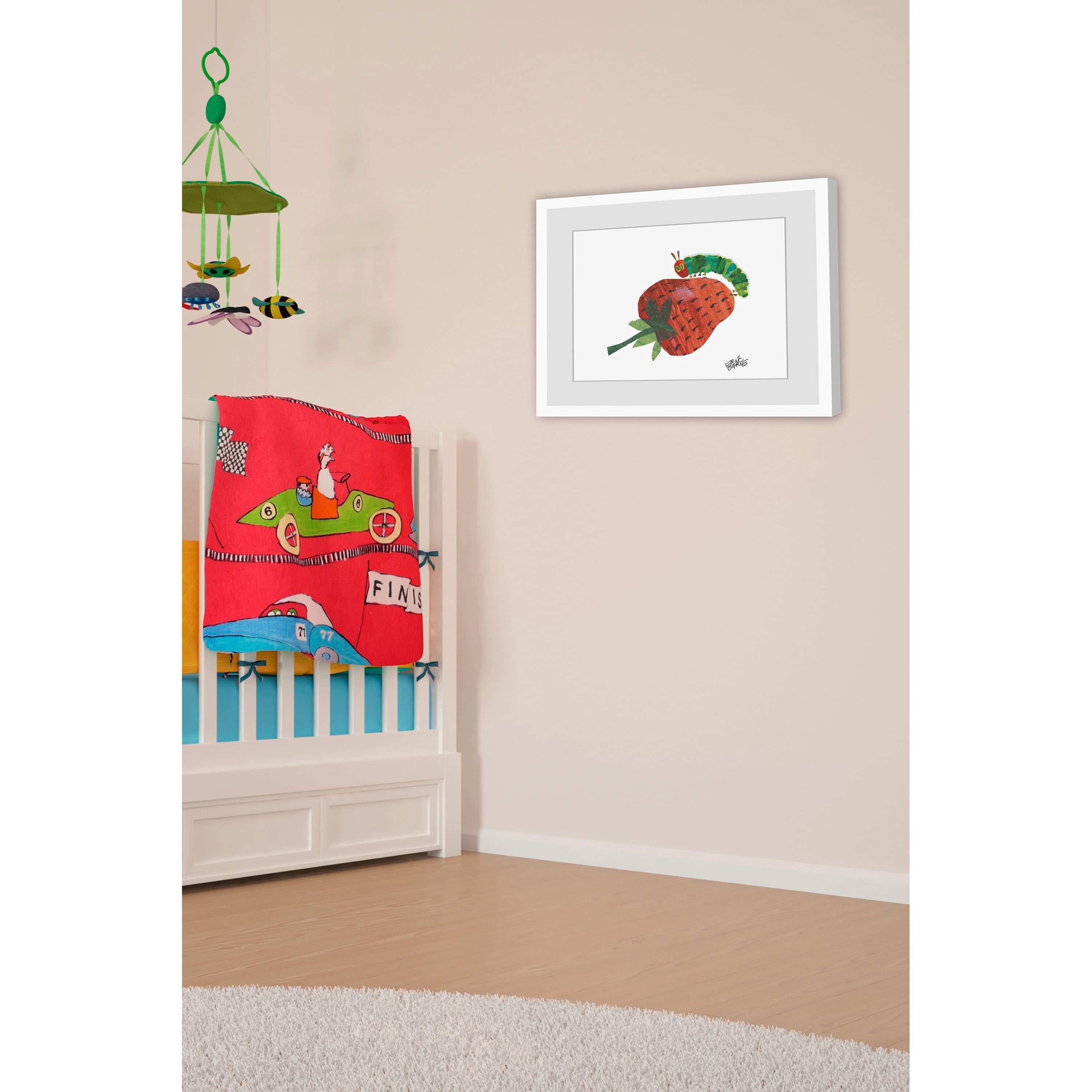Eric Carle Over the Strawberry Framed Art Print