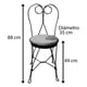 thumbnail image 3 of Silla de Alambron Diseños OIKO Para Bar, Cafetería, Restaurante, 3 of 3