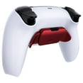 thumbnail image 6 of eXtremerate Rise Remap Kit Scarlet Red Replacement Redesigned K1 K2 Back Button Housing Shell for PS5 Controller BDM-010/020/030/040, 6 of 7