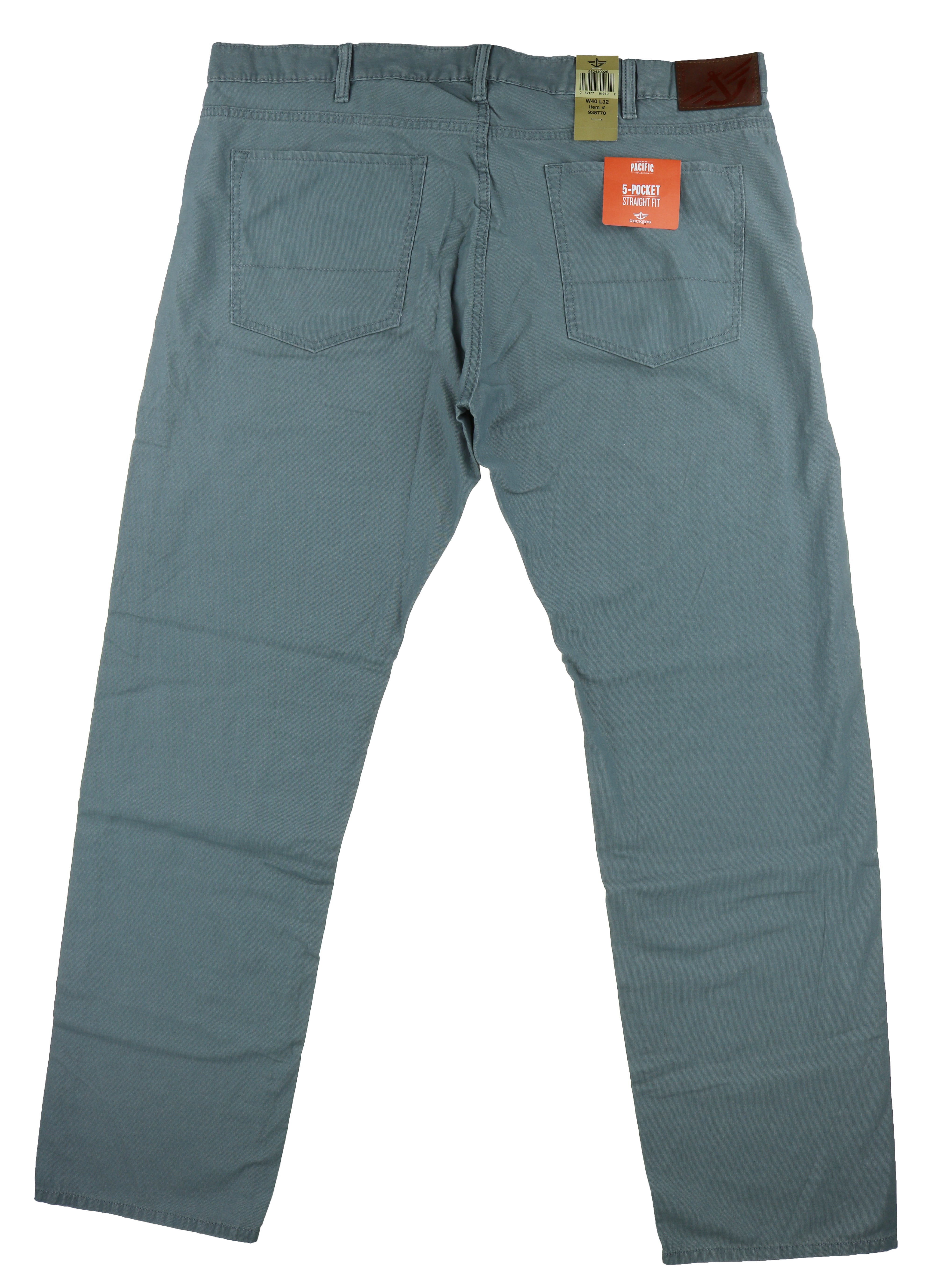 Ingenieurs nachtmerrie Kinderen Dockers Pacific Collection Mens 5-Pocket Straight Fit Pants (Khaki, 40X32)  - Walmart.com