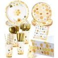 thumbnail image 1 of Décorations de Fête Abeille - pour 16 Personnes - Assiettes et Serviettes, Gobelets, Décorations d'Anniversaire Abeille, Décorations de Baby Shower Abeille, Révélation de Genre Abeille Amusante, 1 of 5