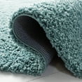 thumbnail image 5 of SAFAVIEH Primo Mason Solid Shag Runner Rug, Aqua, 2'2" x 10', 5 of 7