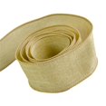 thumbnail image 1 of Papillon Ribbon & Bow R097035-64-IVOY-50YD 2.5 in. 50 Yards Grace Linen Ribbon- Ivory, 1 of 1
