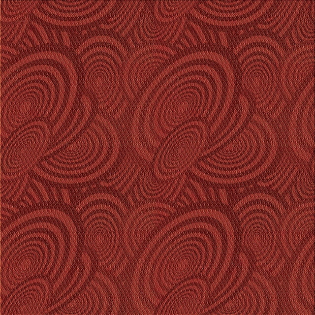 Ahgly Company Tapis d'Intérieur Lavables à la Machine, Carrés, Transitionnels, Rouges, 7 Pieds Carrés