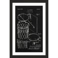 thumbnail image 2 of "Basketball Hoop 1925 Black Paper" Framed Painting Print, 2 of 4
