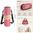 thumbnail image 7 of KUIFORTI Watermelon Capybara Boys School Bag Set 4 piece with Lunch Box Pencil Case Water Bottle Sleeve for Elementary Primary Middle School Students, 7 of 7