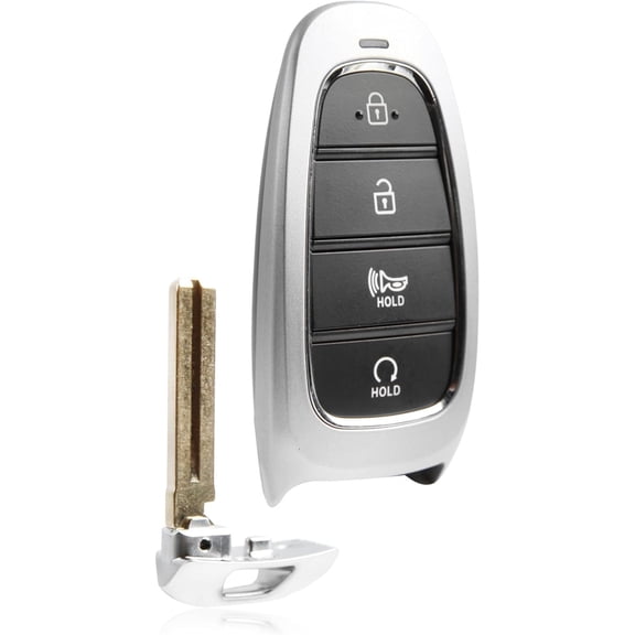 Key Fob Replacement Keyless Entry Remote for 2021 2022 Hyundai Santa Fe 4-Button Smart Key (TQ8-FOB-4F26, 95440-S2500)