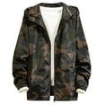 thumbnail image 1 of Manteau/veste Décontracté à Capuche à Manches Longues pour Hommes, 1 of 6