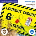 thumbnail image 5 of Lockout Tagout Station Sign,, 5 of 8