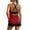 c-161Red844, variant on CUSTG Women Camis Sleeveless Casual Fashion Solid Color Backless Workout Yoga Tank Tops Outdoor Activewear O-Neck Fashionable Female Summer Shirts