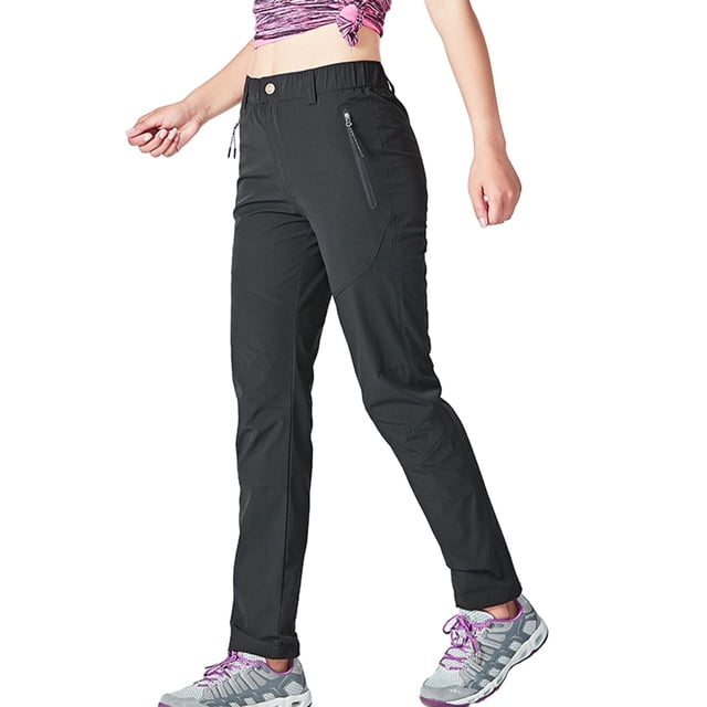 Jumpingount Pantalones de senderismo para mujer, pantalones de verano de secado rápido para acampar al aire libre, pantalones de chándal a prueba Type3 NO3