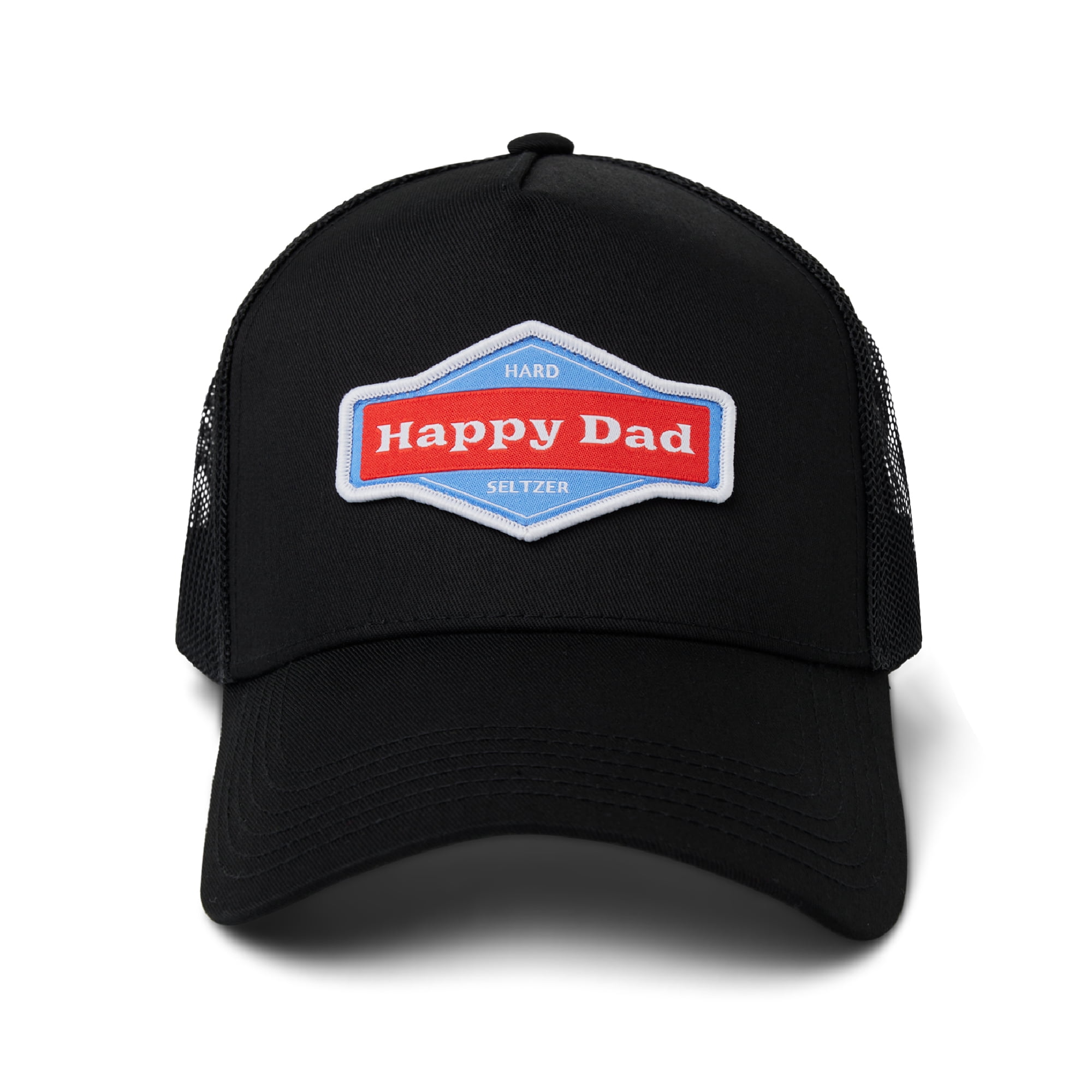 Happy Dad Trucker Hat (Black)
