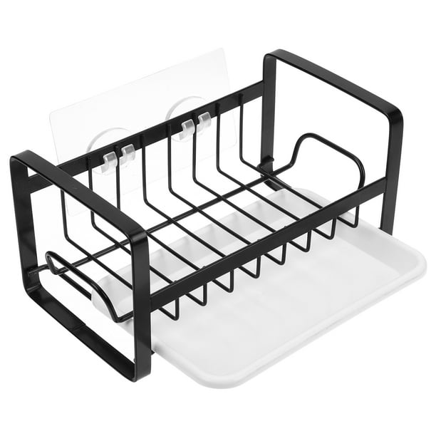 Soporte para esponja de fregadero, organizador para fregadero de cocina, dispensador de jabonera para colgar en la pared