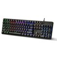 thumbnail image 3 of Teclado mécanico STF Abysmal Armor con luz LED de 7 efectos y cable trenzado reforzado, 3 of 5
