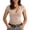 Beige, variant on Plain T Shirts for Women Women V Neck Short Sleeve Basic Solid T Shirt Navy L