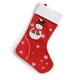 thumbnail image 2 of Advancent Medias de Navidad Santa Claus copo de nieve calcetines de Navidad para chimenea árbol ornamento colgante saco tela no tejida regalo para el Kits de decoración para fiestas No.02 Advancent HA008888-02, 2 of 6