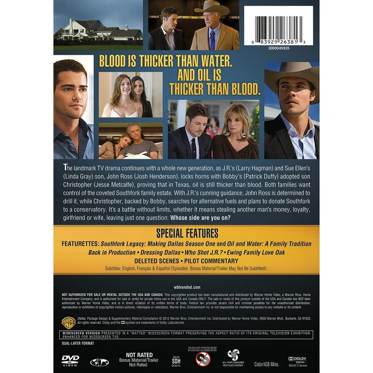 Dallas: The Complete First Season - Landmark TV Drama, Oil