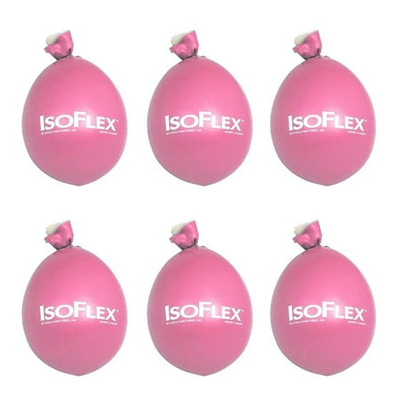 IsoFlex Pink Stress Ball Hand Massager (6 Pieces)