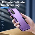 thumbnail image 3 of Hard Protective Matte Case for Samsung Galaxy S23 FE 5G S22 S24 Ultra S21 Plus S20 A15 A55 A35 A05S A04S A54 A14 A53 A73 A52 A13, 3 of 5