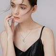 thumbnail image 4 of Midir&Etain Angel Wings Urn Necklace for Women Men 925 Sterling Silver Opal Angel Wing Heart Urn Pendant Necklace for Ashes Cremation Jewelry, 4 of 7
