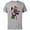 Athletic Heather, variant on Disney Channel Zombies 3 Zed Wild Style Z-O-M-B-I-E-S 3 - Short Sleeve Cotton T-Shirt for Adults - Customized-Athletic Heather