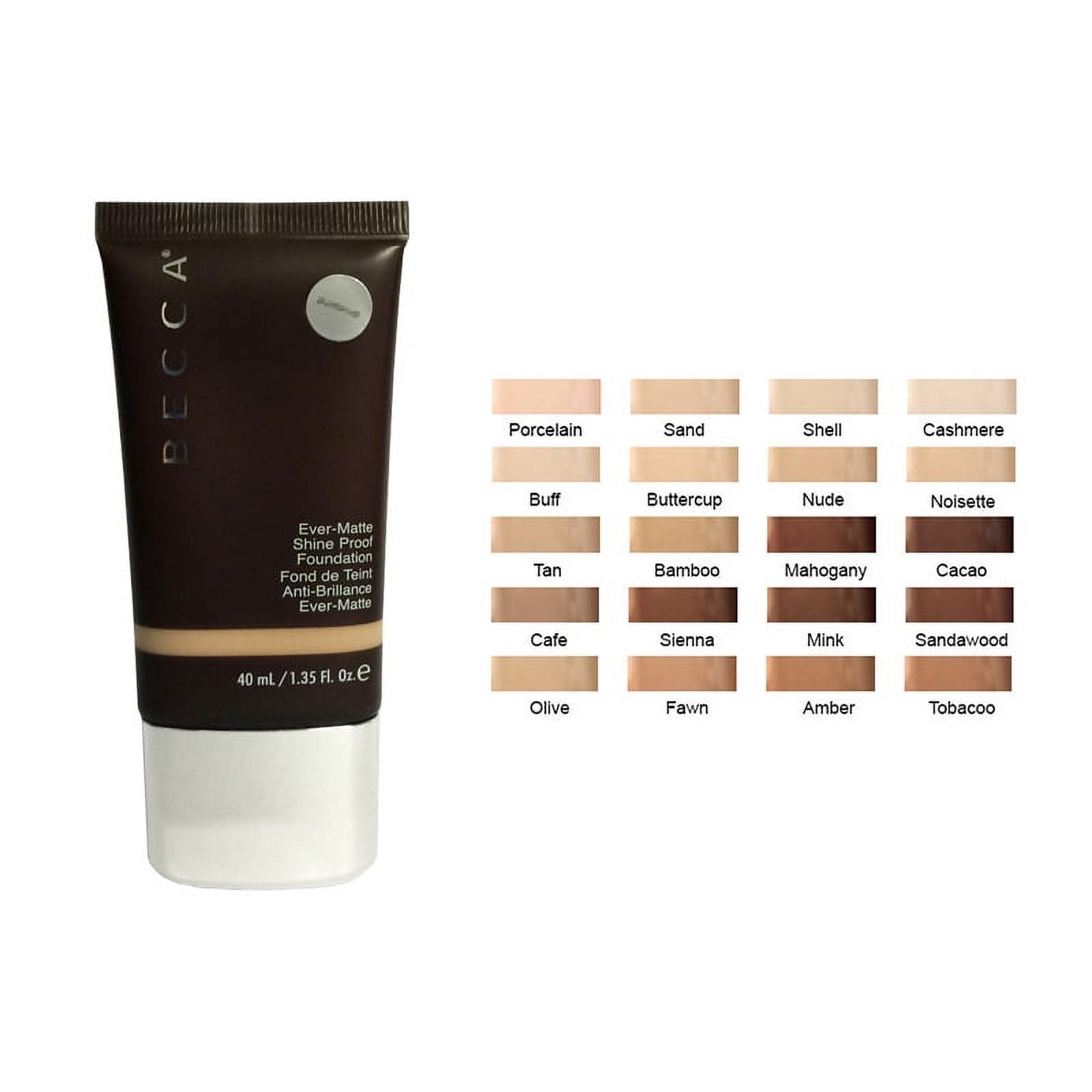 BECCA Ever-Matte Shine Proof Foundation - Cafe