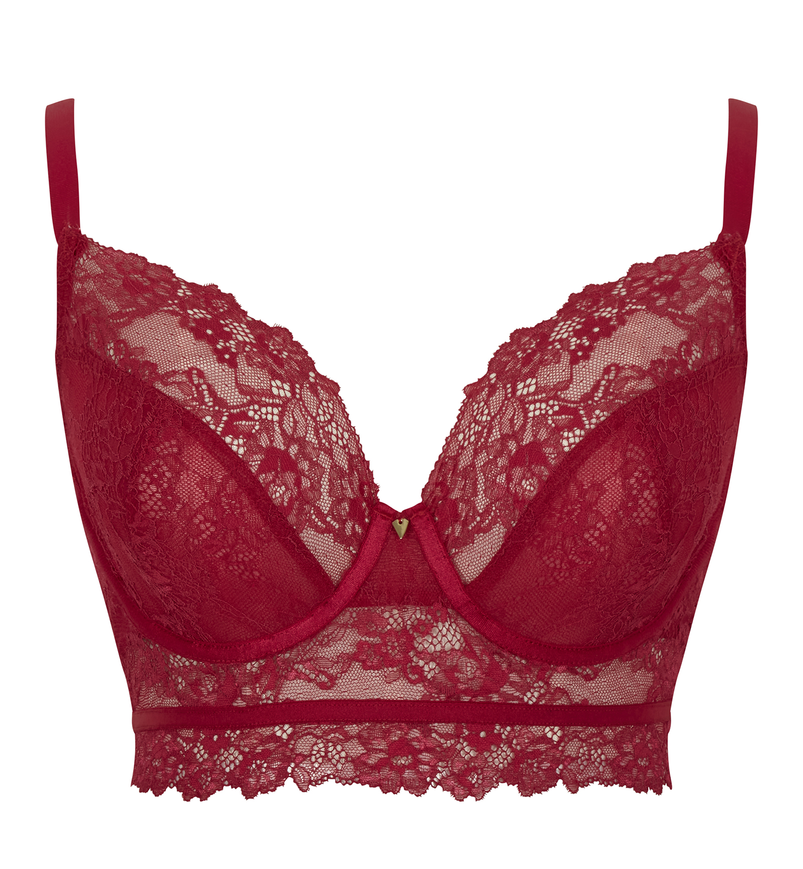 サルセーション Bra Cleo by Panache Selena Longline Plunge Underwire Bra (10626),30F