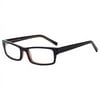 Mens Rx'able Eyeglasses, FM9238Z Black/Brown
