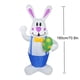 thumbnail image 4 of Conejito Inflable de Pascua Sincero 1.8M Luces LED, 4 of 7