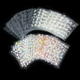 thumbnail image 5 of Hessimy Nail Art Stickers 50pcs Flower 3D Nail Art Stickers Decals Manicure Gold/Silver Decoration Tips, 5 of 7