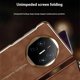 thumbnail image 4 of For Huawei Mate X6 Case Leather Protective Cover with Smart Window Auto Wake Up - Coffee Brown, 4 of 5