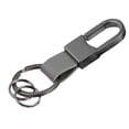 thumbnail image 1 of Llavero de coche con hebilla de aleación de zinc, universal, para guardar llaves, cartera y monedero. Gris, 1 of 9