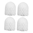 thumbnail image 5 of 4 Pcs Handle Bidet Toilet Brush Replacement 9.00X8.00X8.00CM White, 5 of 8