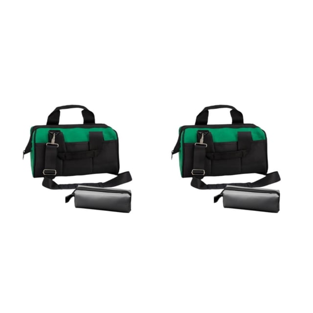 Eigraketly Kits de herramientas de hardware con mango Impermeable Oxford Juego de herramientas de reparación multifunción Bolsas Tipo carpintero tipo 10 2piezas