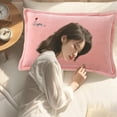 thumbnail image 5 of Oggfader Pillowcases Plushs Pillowcases For Winter Velvet Pillowcases Simples Embroidered Pillowcases Home Bedding Warm Plushs Pillowcases 18.90x29.13 Inch, 5 of 6