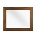 thumbnail image 3 of Frame Wall Mirror, Wood, Brown Walnut, Modern Contemporary Urban Design, Bedroom Master Guest Suite Living Room, 3 of 4
