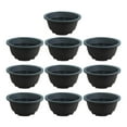 thumbnail image 1 of MasteelfCA 10 Pcs Cache-Pots en Plastique pour Plantes d'Intérieur Pots Ronds Épais pour Pépinière, 1 of 8