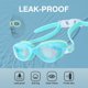 thumbnail image 3 of Swimming Goggles UV Protection Anti-Fog No Leaking swim goggles for Men Women Youth (Easily Adjustable), 3 of 5