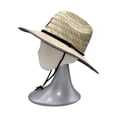 thumbnail image 5 of Ozark Trail Men's Wide Brim Straw Hat, Taupe, 5 of 5