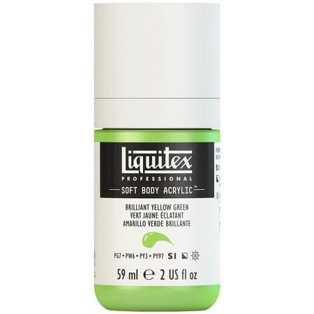 UPC: 0887452997702 | Liquitex Professional Soft Body Acrylic Color 2 oz. Brilliant Yellow Green
